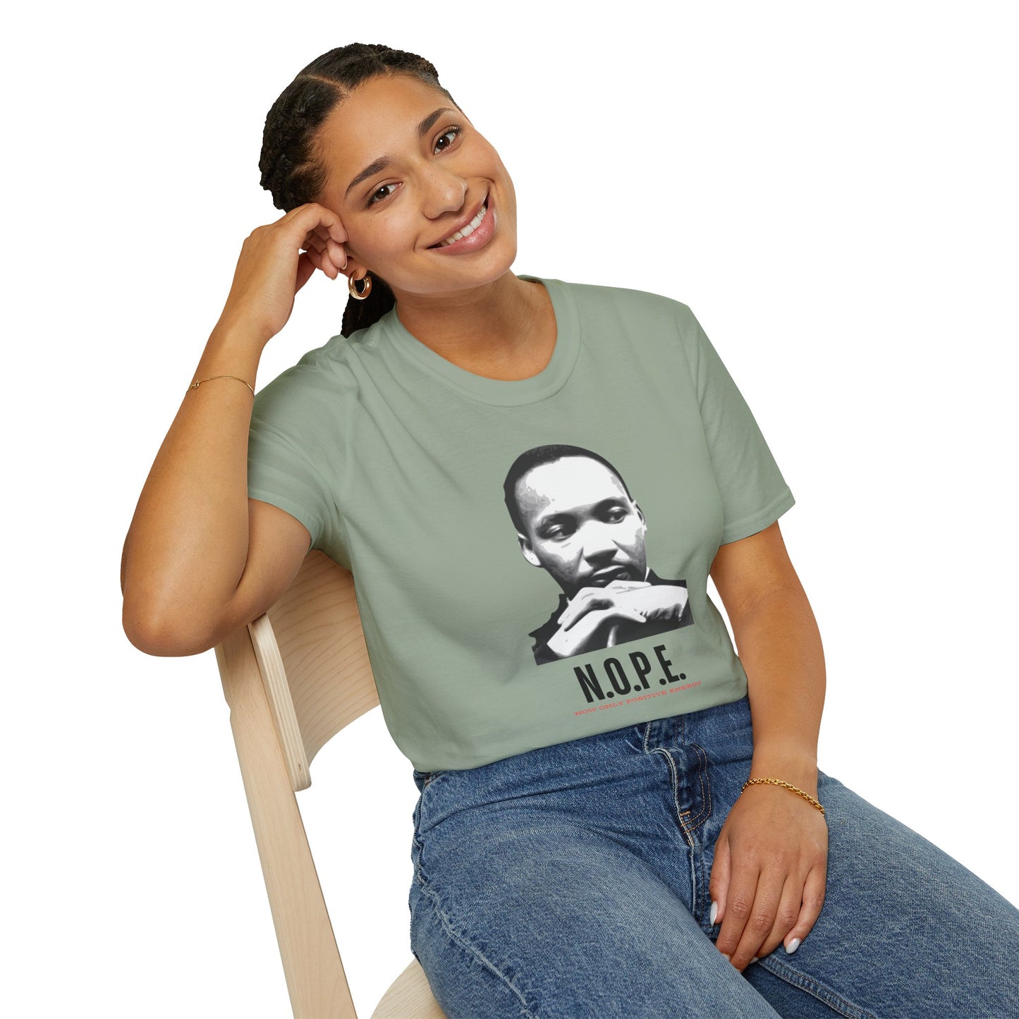 Unisex Softstyle T-Shirt - N.O.P.E. Graphic Tee for Activism & Awareness