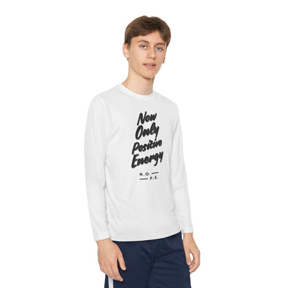 Youth Long Sleeve Tee with Positive Message