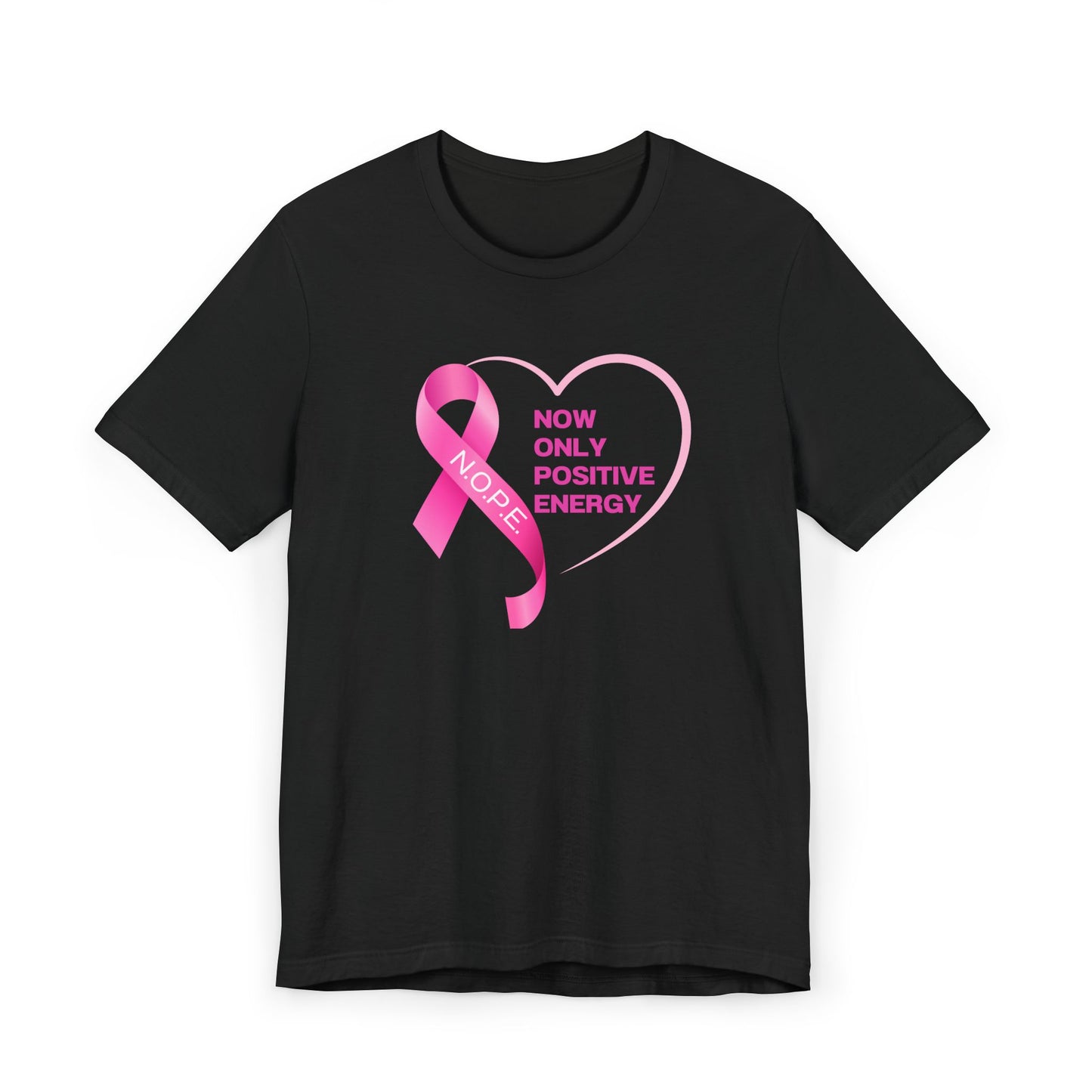 Positive Energy T-Shirt for Breast Cancer Awareness