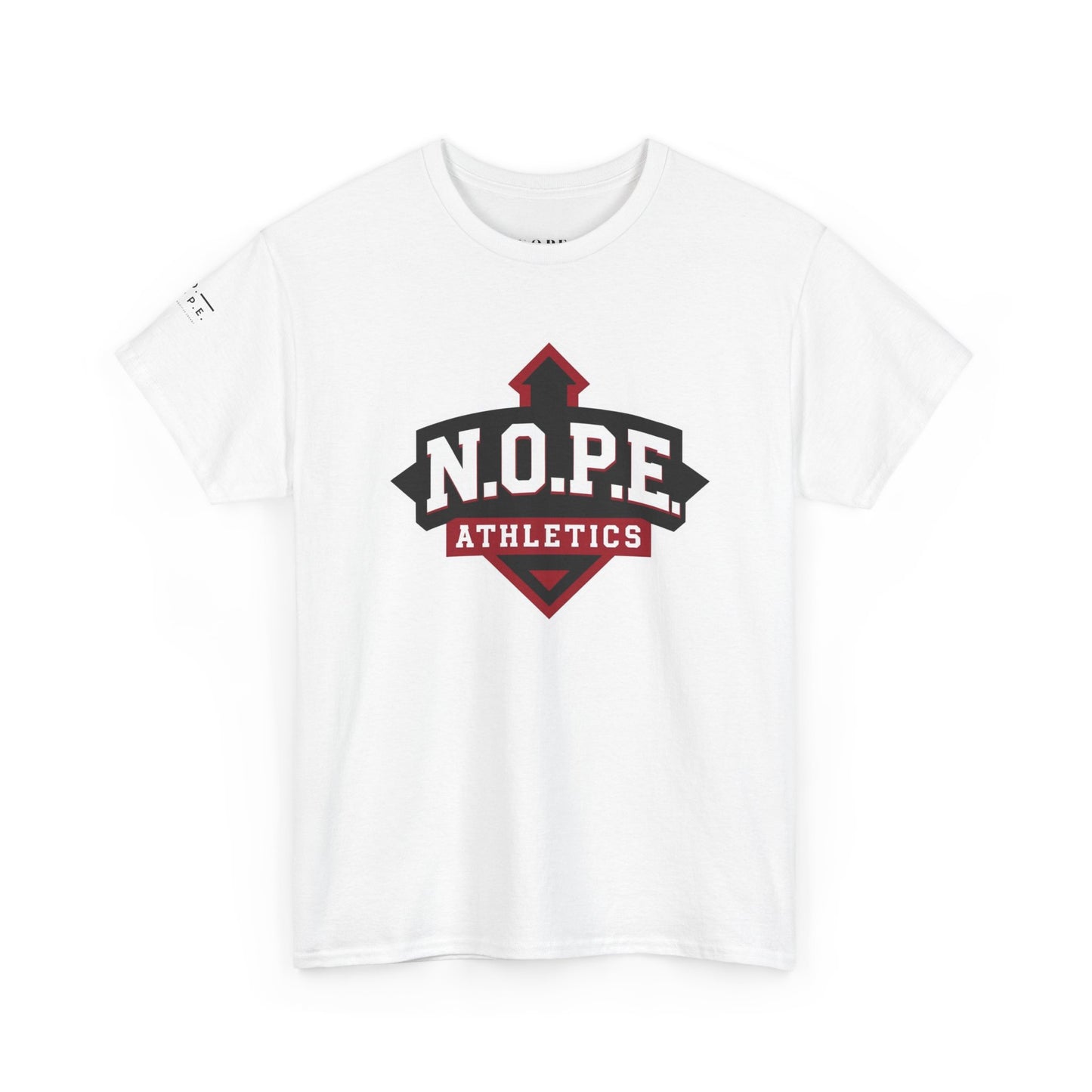 Unisex Motivational Tee - N.O.P.E. Athletics, Positive Vibes Shirt, Casual Wear, Gift for Fitness Lovers, Everyday Inspiration