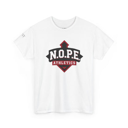 Unisex Motivational Tee - N.O.P.E. Athletics, Positive Vibes Shirt, Casual Wear, Gift for Fitness Lovers, Everyday Inspiration