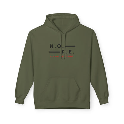 N.O.P.E. Unisex Fleece Hoodie - Soft and Comfy, Perfect for Everyday Wear, Gift Idea for Any Occasion