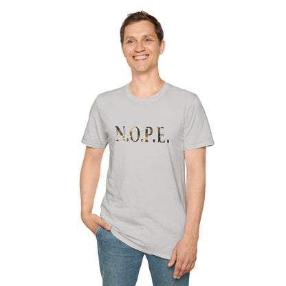 N O P E Army Fatigue Softstyle T-Shirt