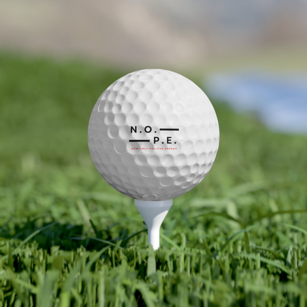 Golf Balls — N.O.P.E. Athletics: Built for Focus (6-Pack)