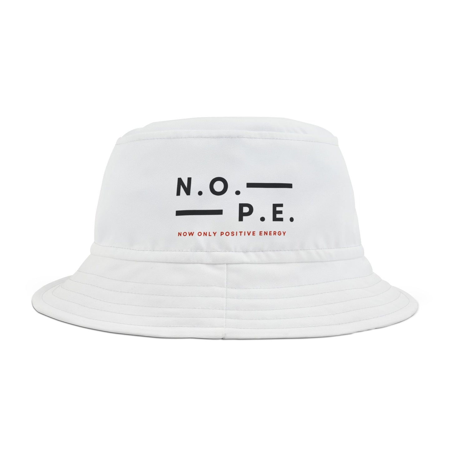 N.O.P.E. Positive Energy Bucket Hat