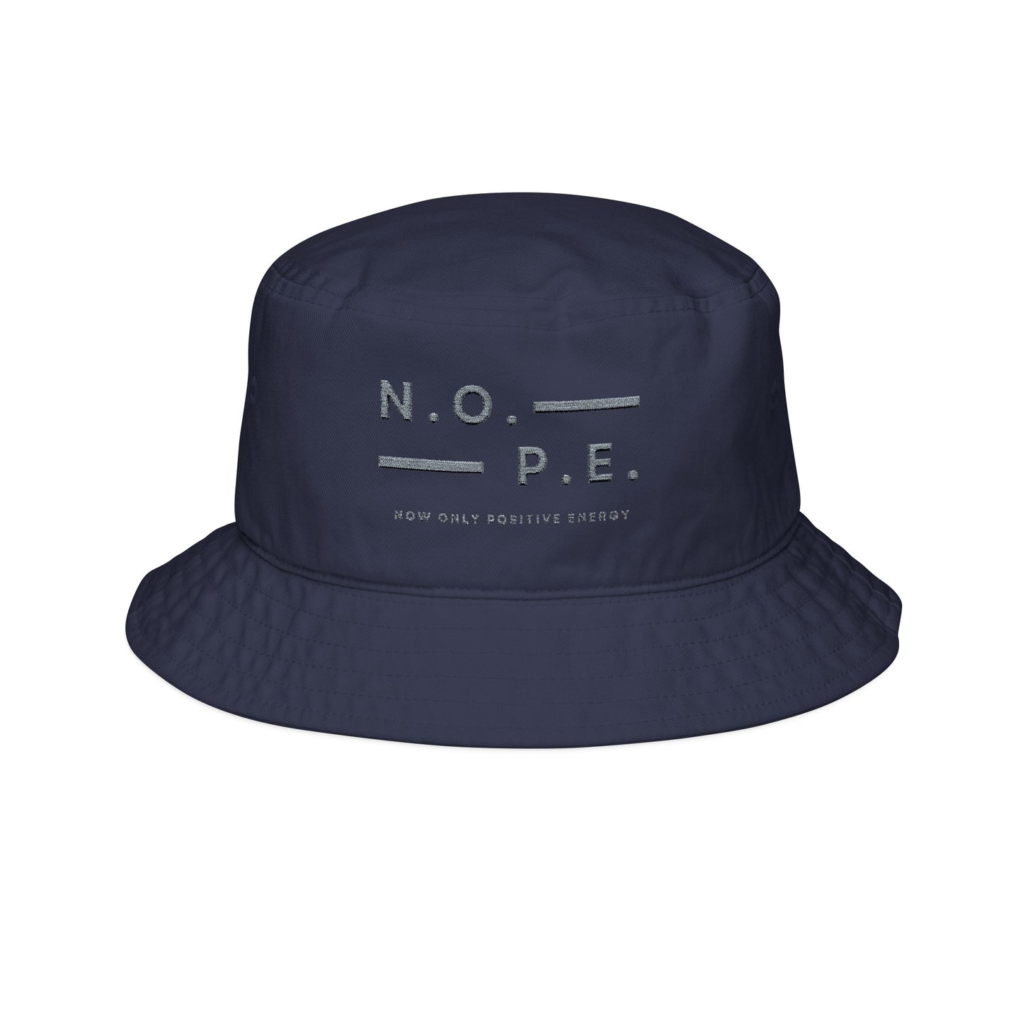 Copy of NOPE Embroidered Bucket Hat — Casual Cotton Summer Sun Hat