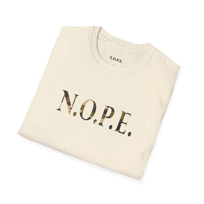 N O P E Army Fatigue Softstyle T-Shirt