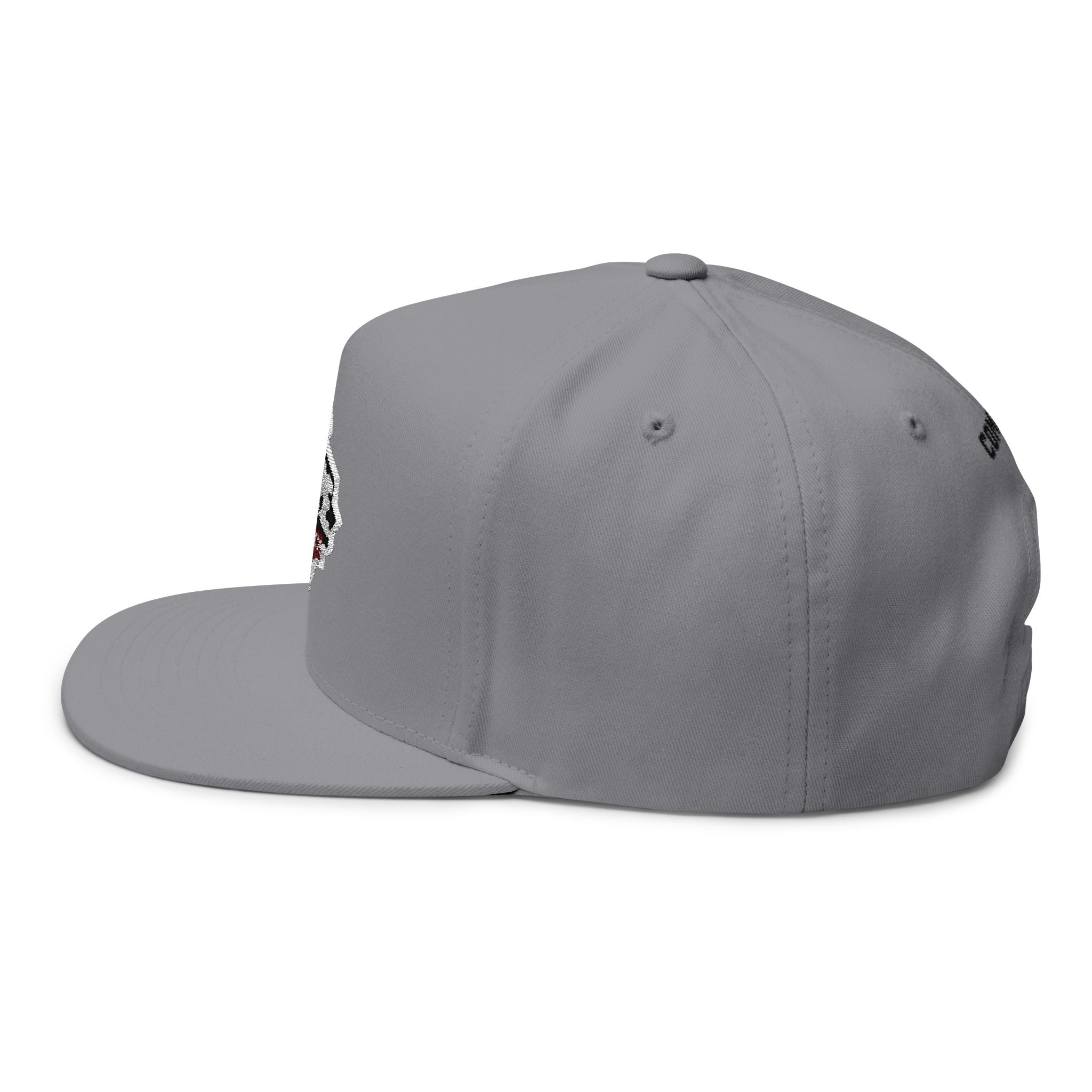 Flat Bill Cap - N.O.P.E Athletics, Athletic Hat for Sports, Motivational Gift, Trendy Apparel, Outdoor Activities, Compete