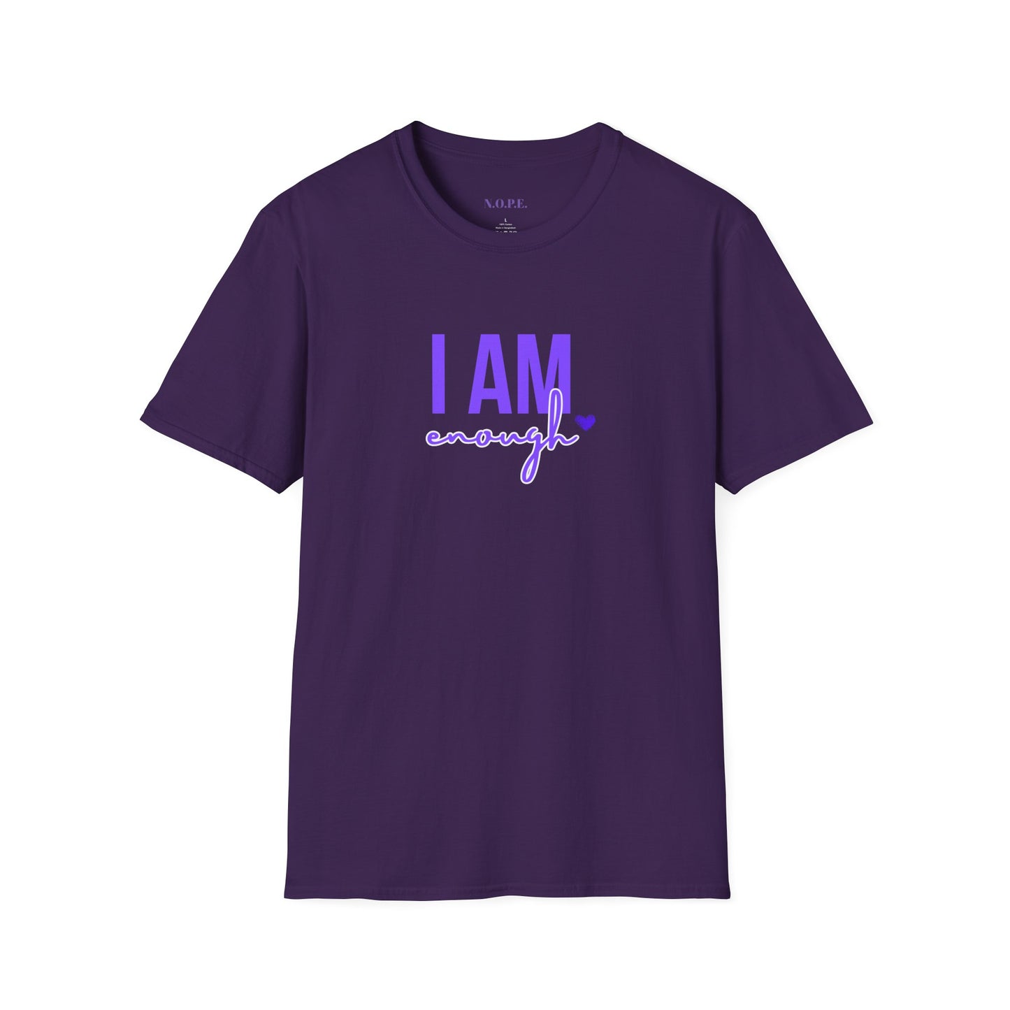 Motivational Unisex T-Shirt - 'I Am Enough'