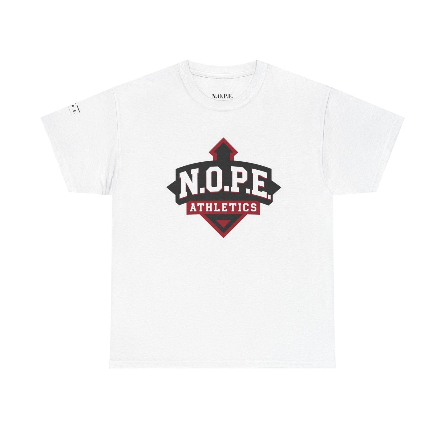 Unisex Motivational Tee - N.O.P.E. Athletics, Positive Vibes Shirt, Casual Wear, Gift for Fitness Lovers, Everyday Inspiration