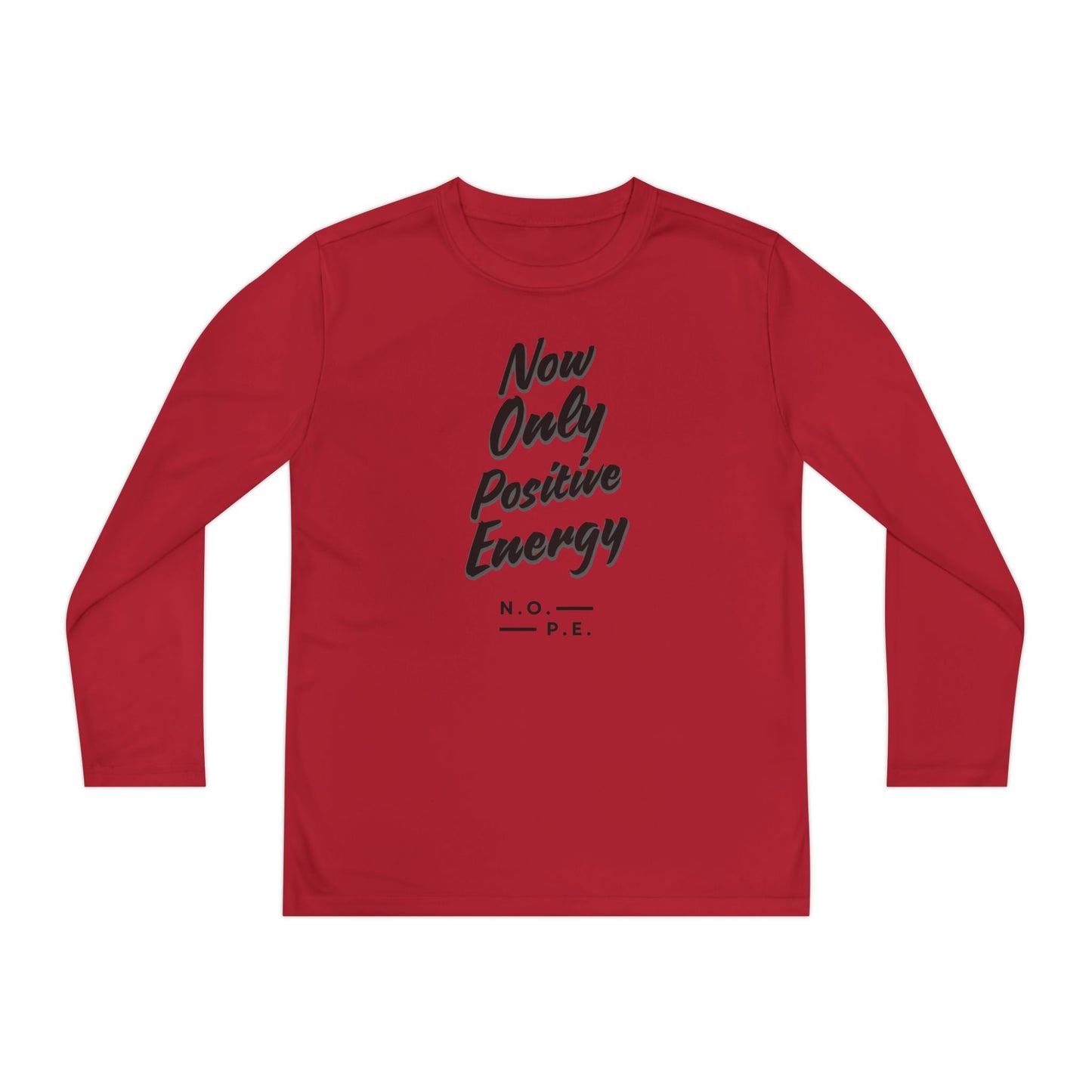Youth Long Sleeve Tee with Positive Message