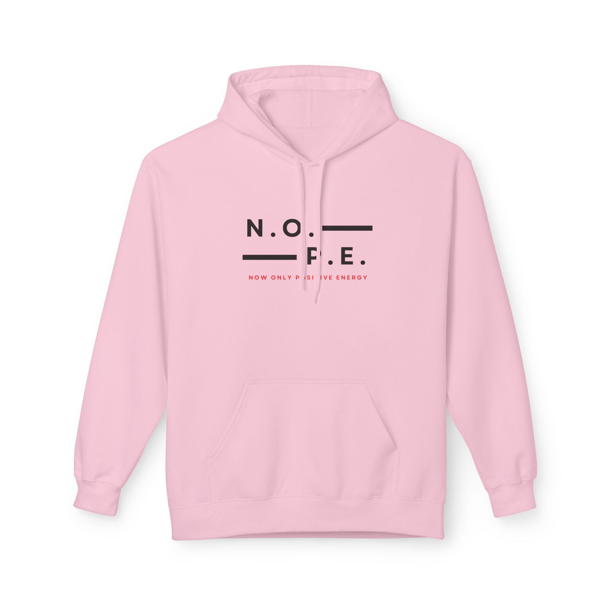 N.O.P.E. Unisex Fleece Hoodie - Soft and Comfy, Perfect for Everyday Wear, Gift Idea for Any Occasion