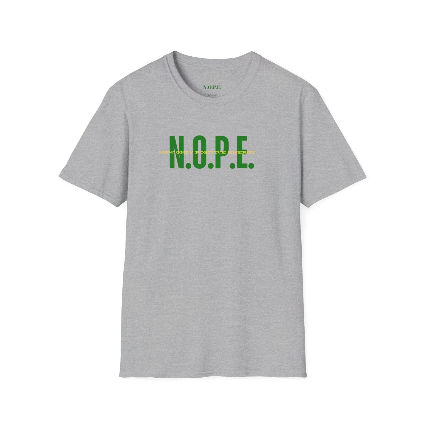 N.O.P.E. Unisex Softstyle T-Shirt - Casual Statement Tee for Relaxed Vibes
