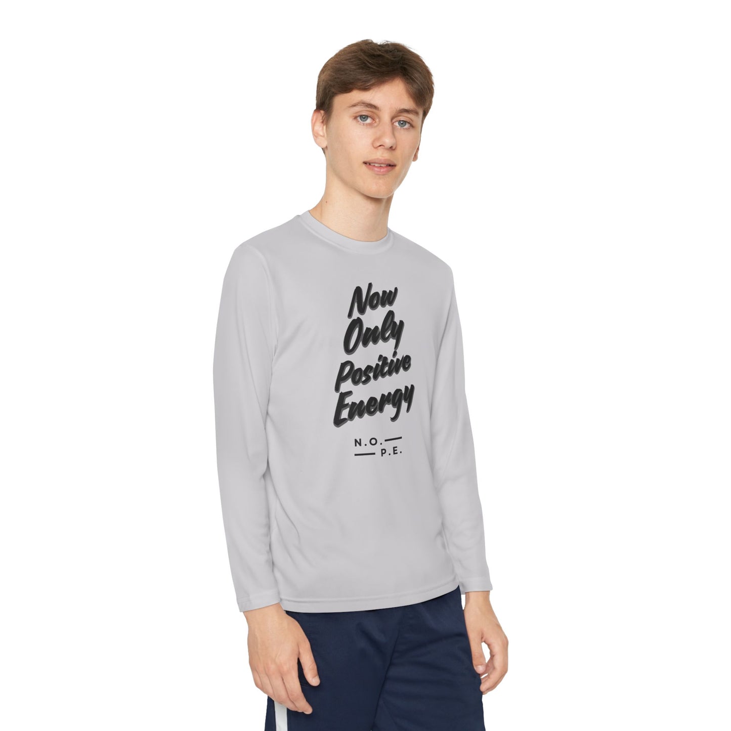 Youth Long Sleeve Tee with Positive Message
