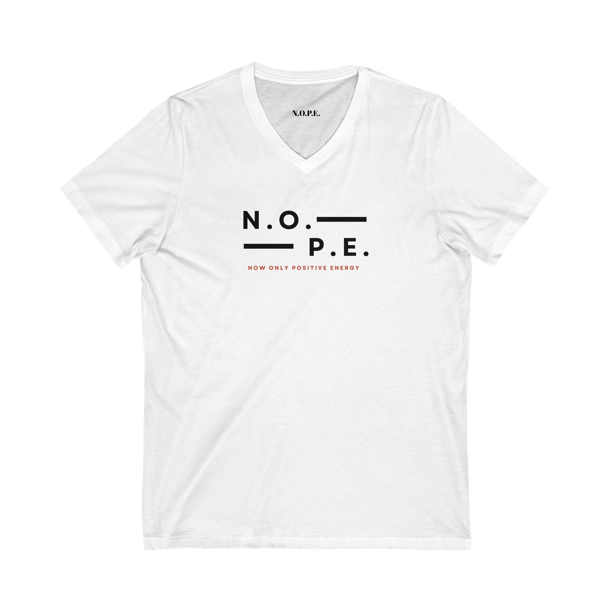 Unisex Jersey Short Sleeve V-Neck Tee