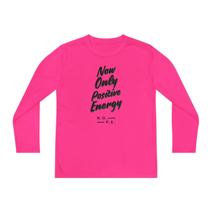 Youth Long Sleeve Tee with Positive Message