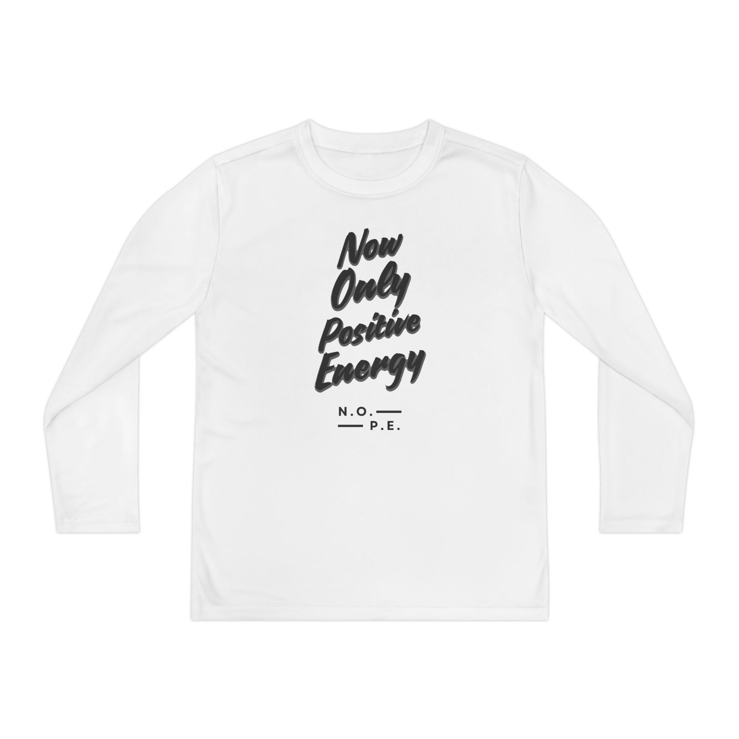 Youth Long Sleeve Tee with Positive Message