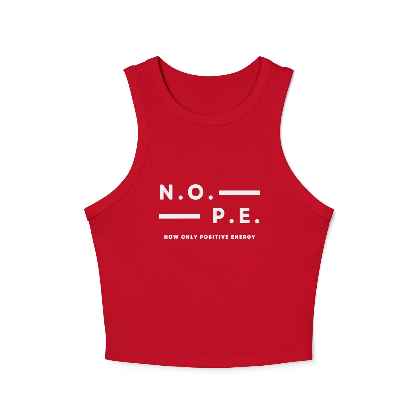 Copy of Women's Racer Tank Top - 'N.O.P.E.' Inspirational Tee