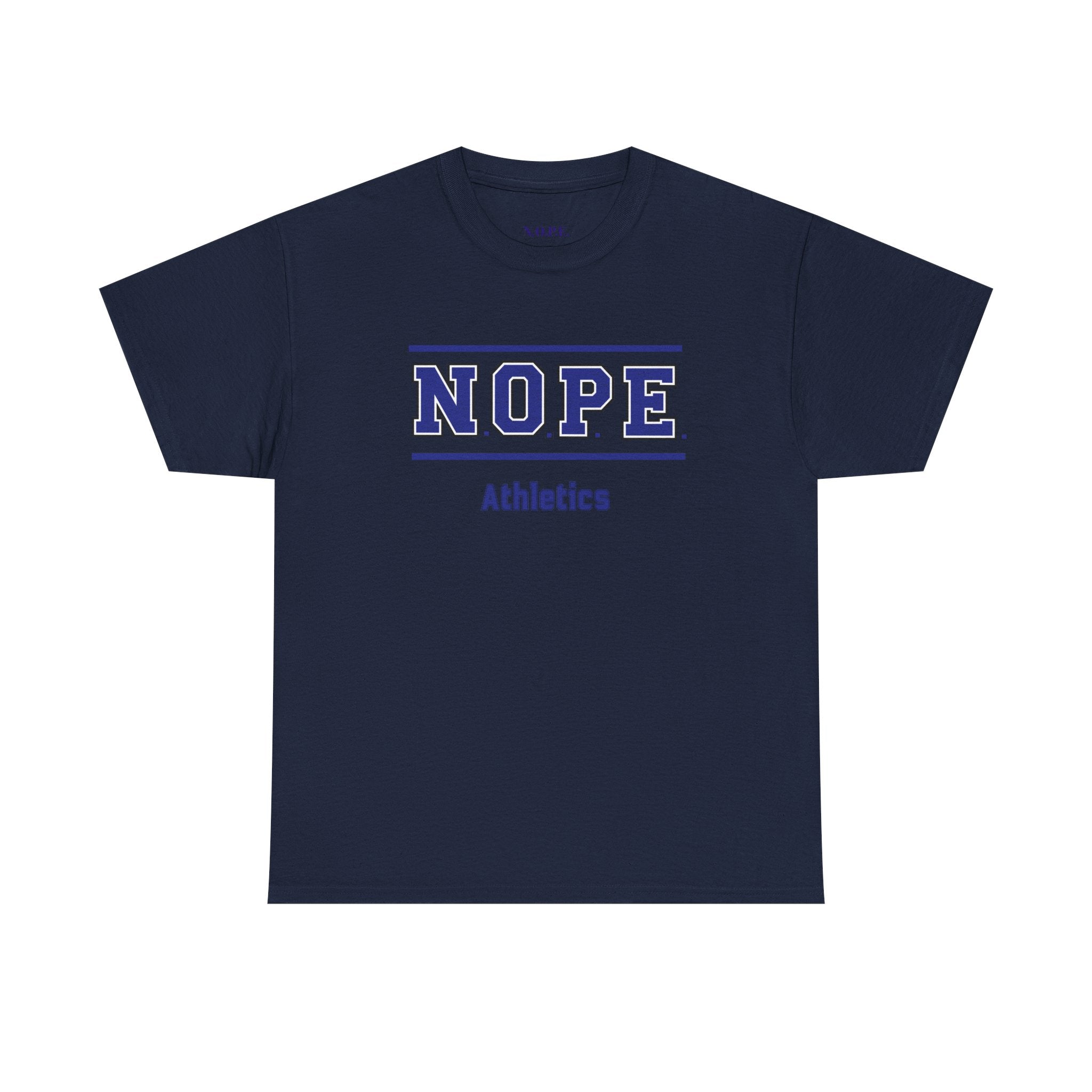 Athletic Statement Tee: Unisex Heavy Cotton Tee with 'NOPE' and 'COMPETE' Designs, Casual Wear, Workout Shirt, Gift for Fitness [...]