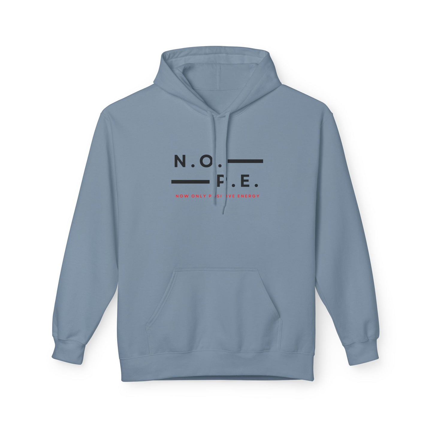 N.O.P.E. Unisex Fleece Hoodie - Soft and Comfy, Perfect for Everyday Wear, Gift Idea for Any Occasion