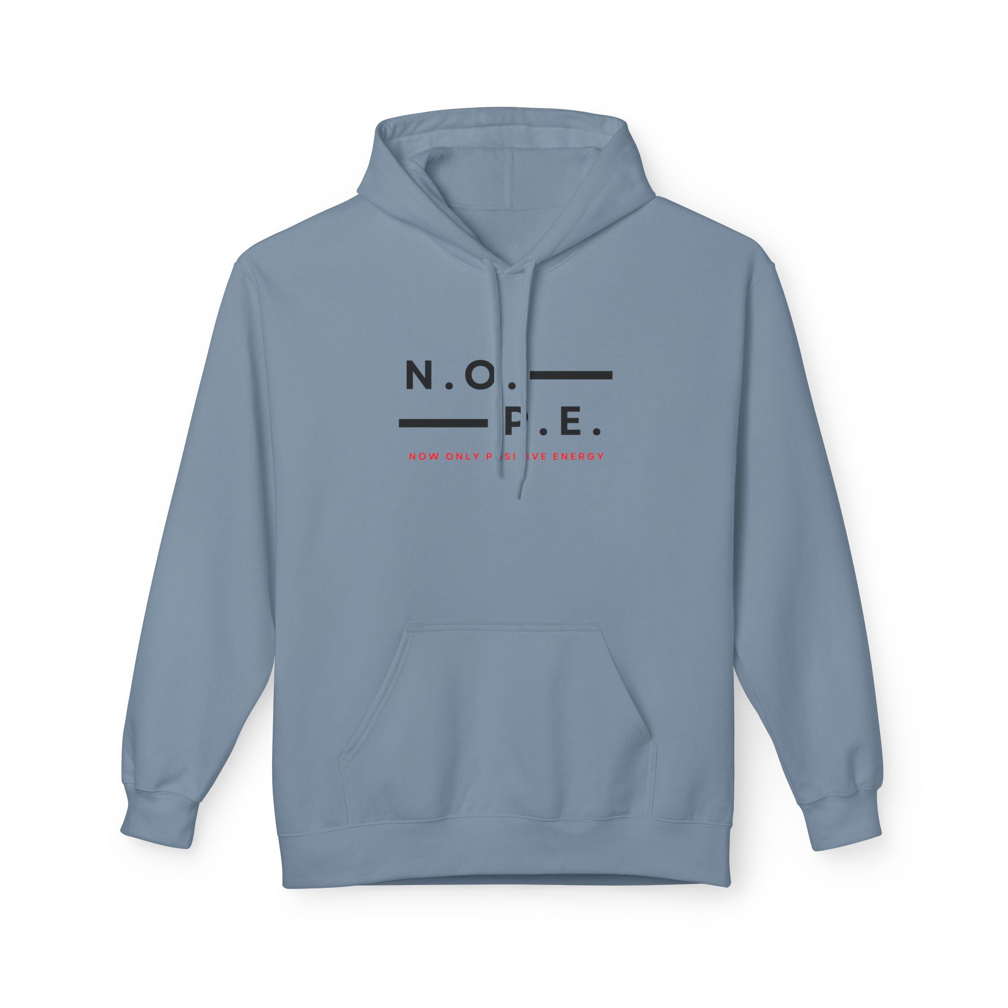 N.O.P.E. Unisex Fleece Hoodie - Soft and Comfy, Perfect for Everyday Wear, Gift Idea for Any Occasion