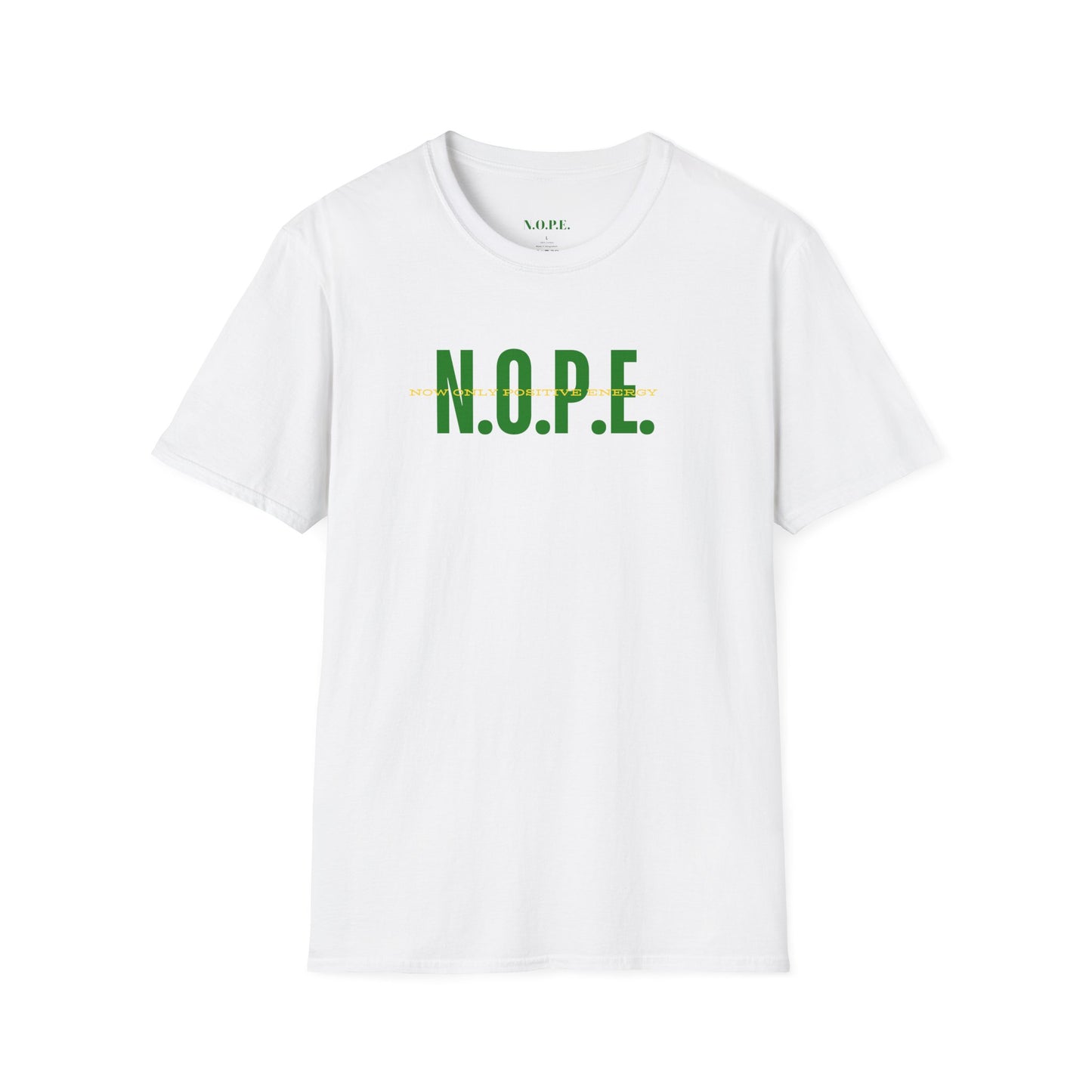N.O.P.E. Unisex Softstyle T-Shirt - Casual Statement Tee for Relaxed Vibes