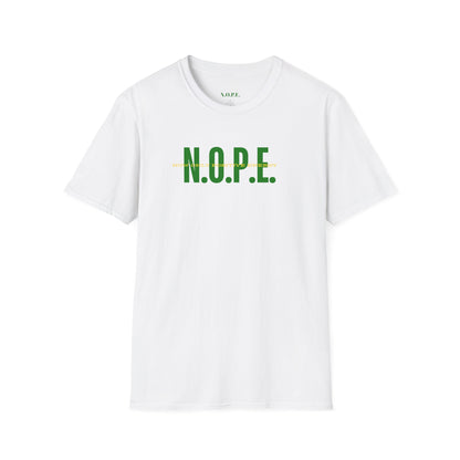 N.O.P.E. Unisex Softstyle T-Shirt - Casual Statement Tee for Relaxed Vibes