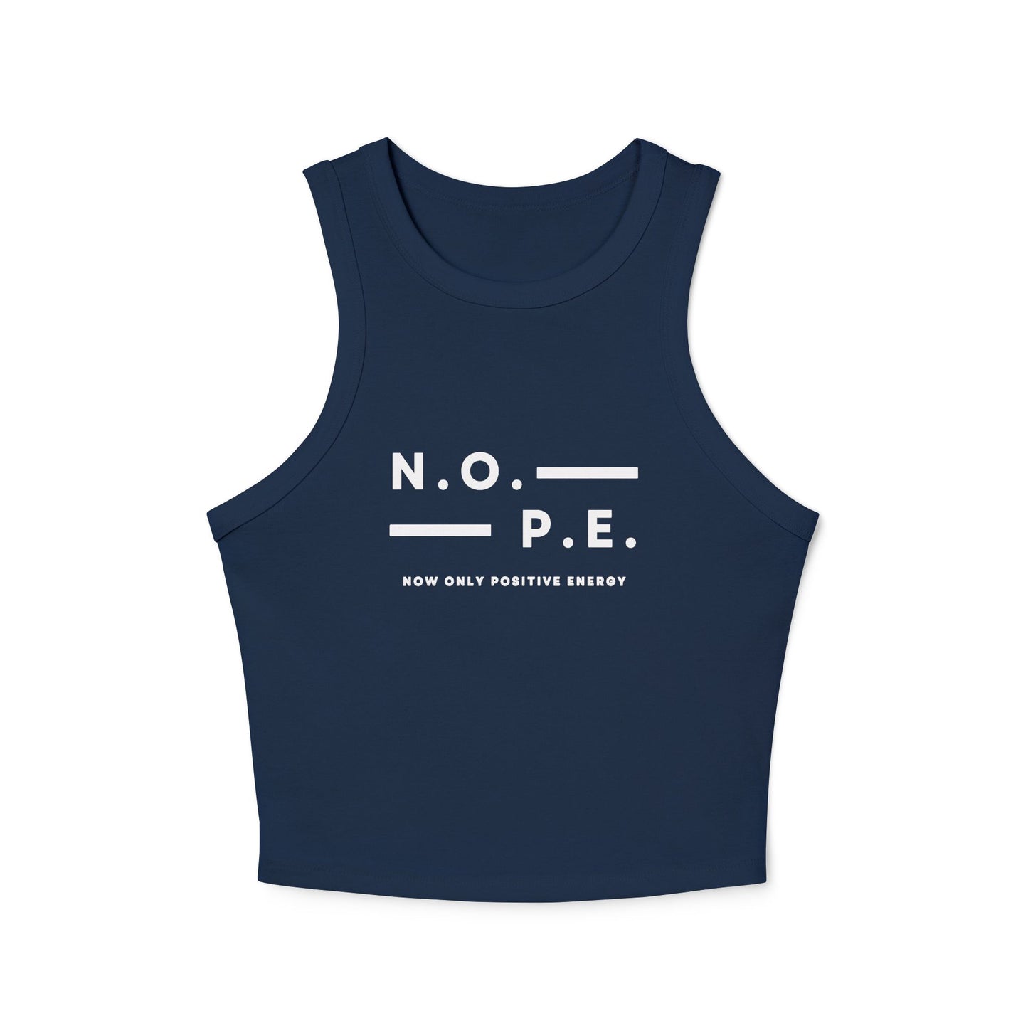 Copy of Women's Racer Tank Top - 'N.O.P.E.' Inspirational Tee