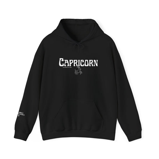 Capricorn Zodiac Hoodie – Minimalist Astrological Sweatshirt