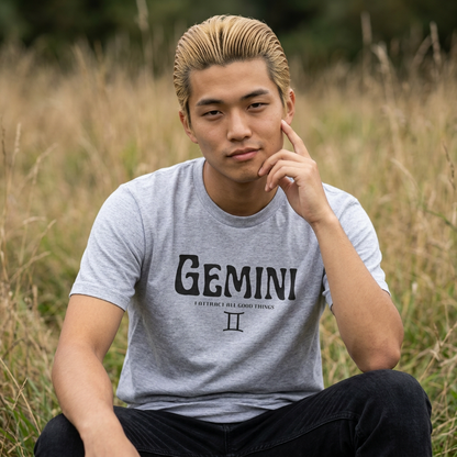 Gemini Zodiac Tee — Celebrate Intelligence & Versatility