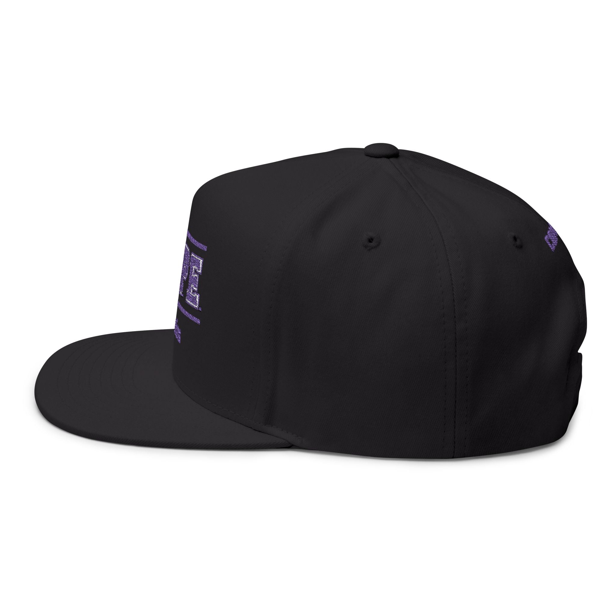 Athletic Embroidered Flat Bill Cap - Stylish and Trendy, Perfect for Sports Lovers, Summer Outings, and Gift Giving
