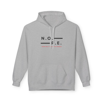 N.O.P.E. Unisex Fleece Hoodie - Soft and Comfy, Perfect for Everyday Wear, Gift Idea for Any Occasion
