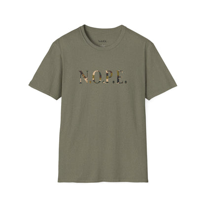 N O P E Army Fatigue Softstyle T-Shirt