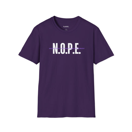 Unisex N.O.P.E. Softstyle T-Shirt - Bold Statement Tee for Laid-Back Vibes