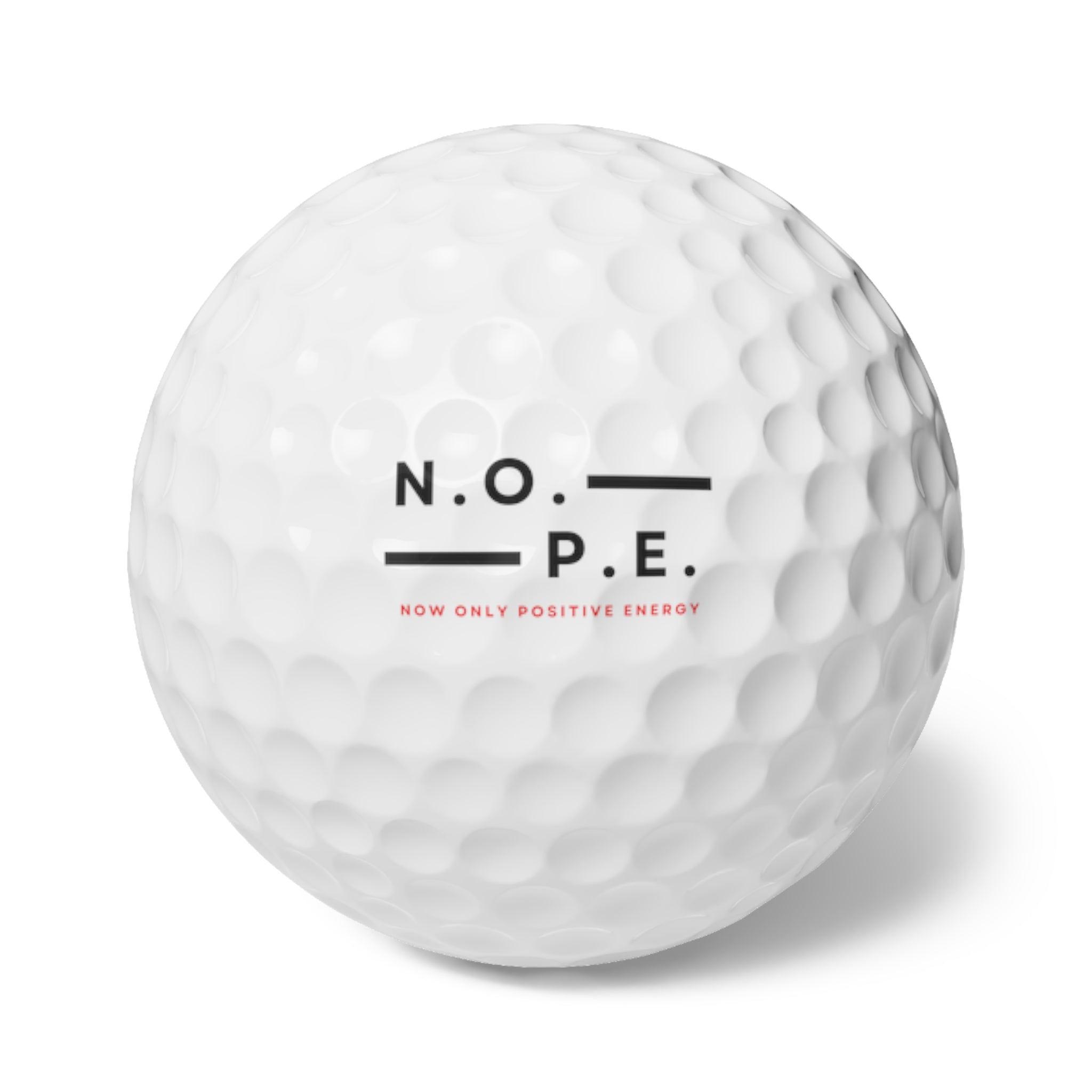 Golf Balls — N.O.P.E. Athletics: Built for Focus (6-Pack)