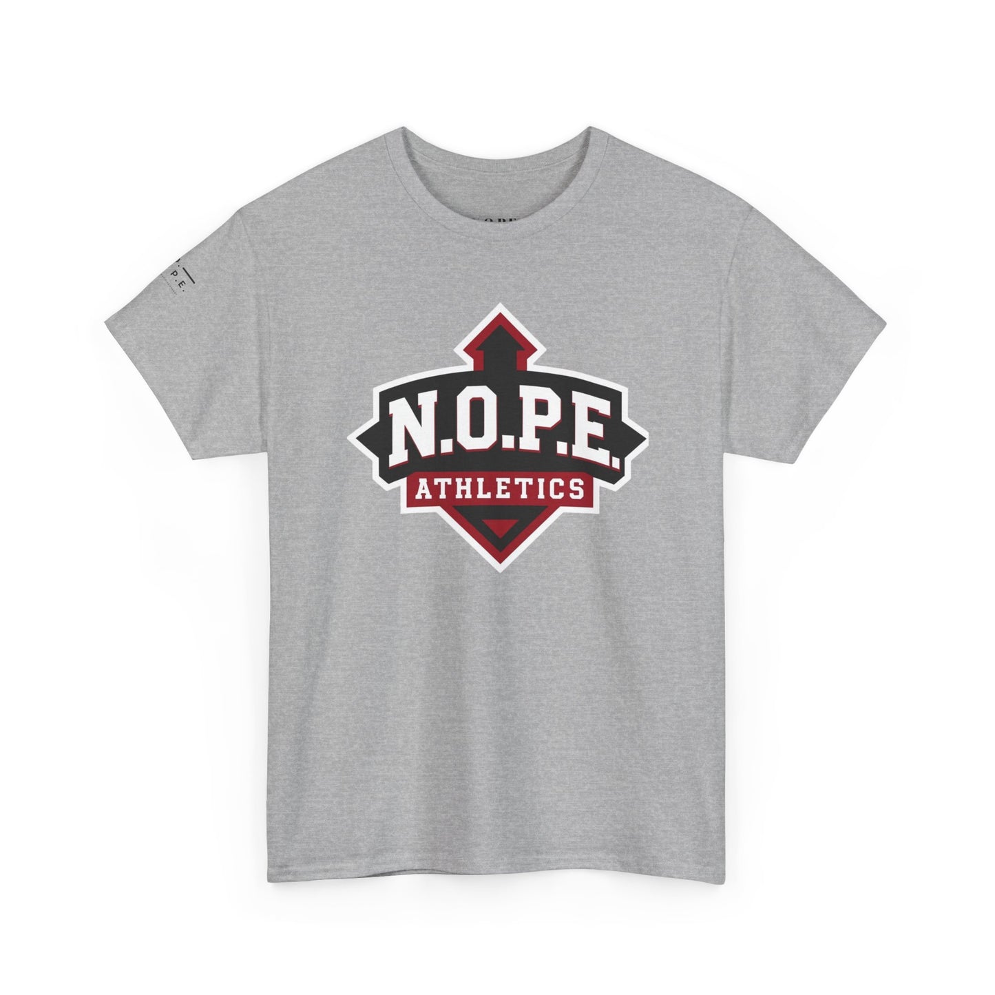 Unisex Motivational Tee - N.O.P.E. Athletics, Positive Vibes Shirt, Casual Wear, Gift for Fitness Lovers, Everyday Inspiration