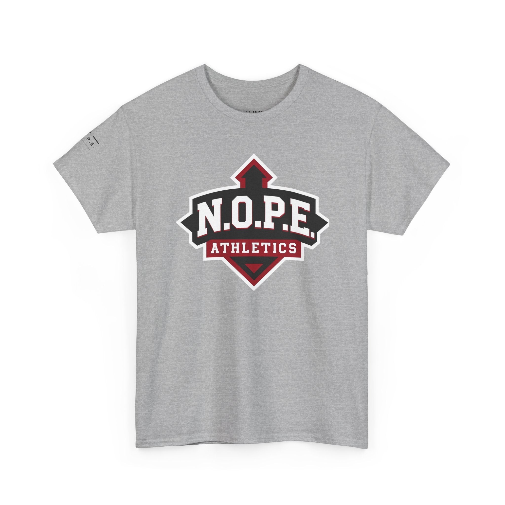 Unisex Motivational Tee - N.O.P.E. Athletics, Positive Vibes Shirt, Casual Wear, Gift for Fitness Lovers, Everyday Inspiration