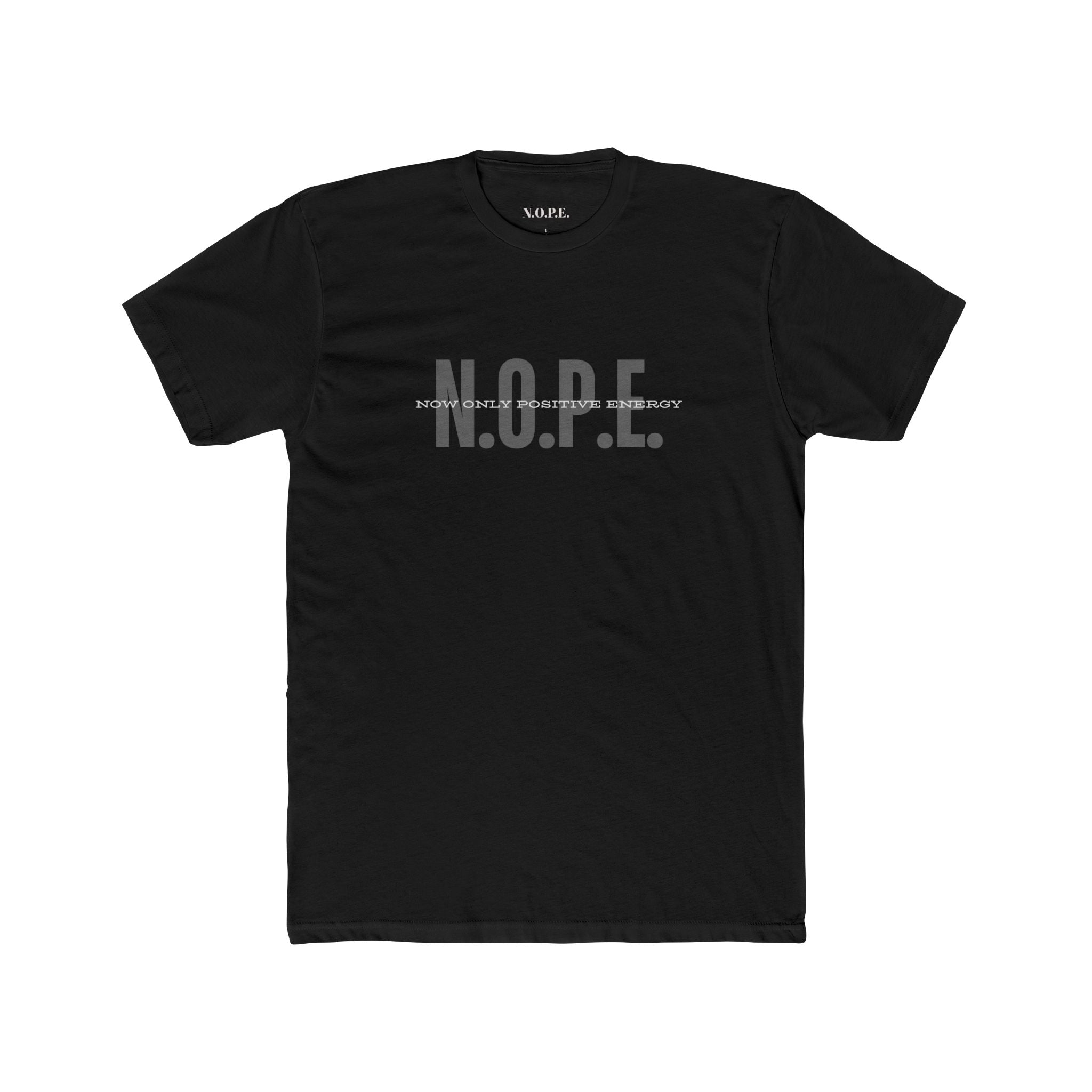Minimalist 'you are so loved' Crew Tee — White Cotton