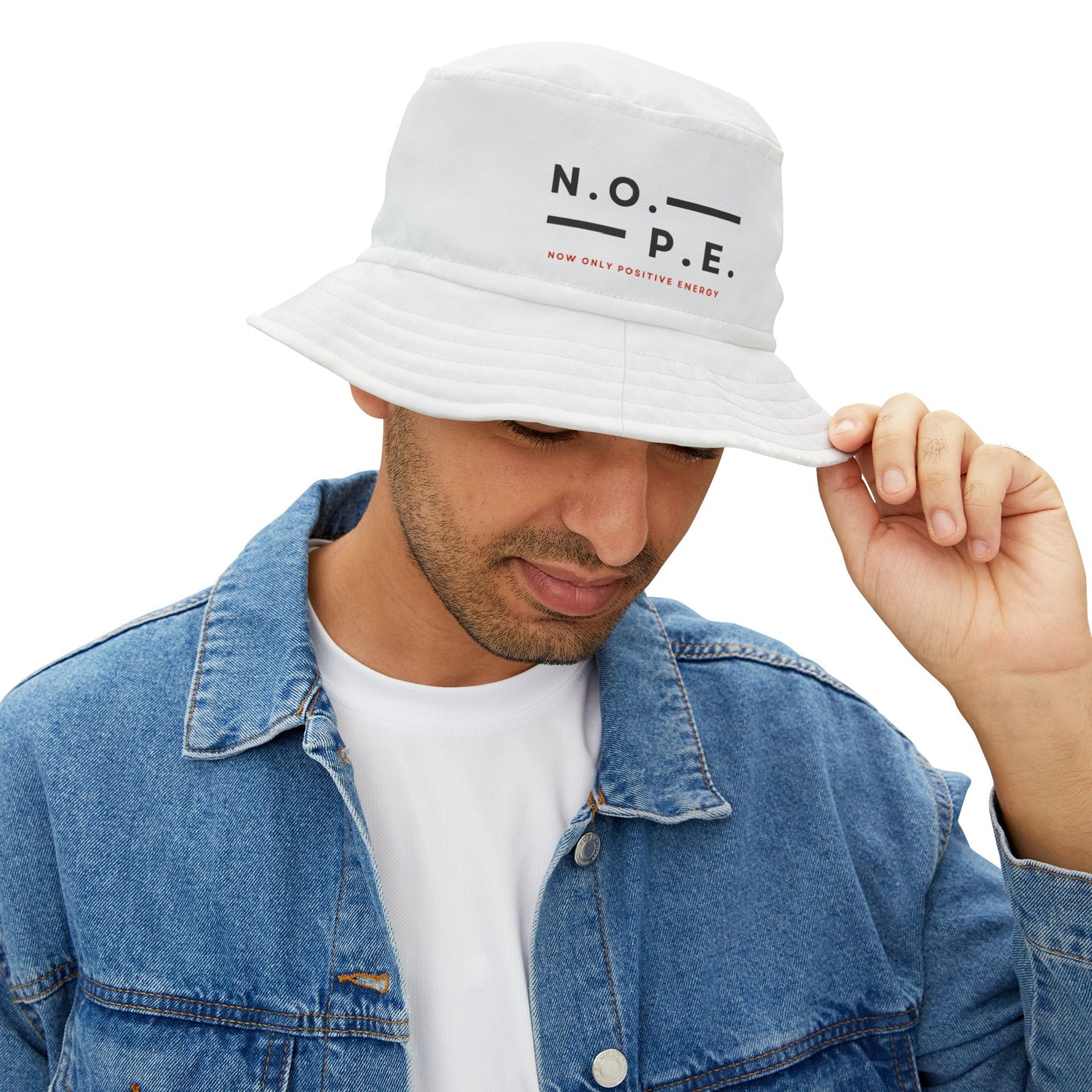 N.O.P.E. Positive Energy Bucket Hat