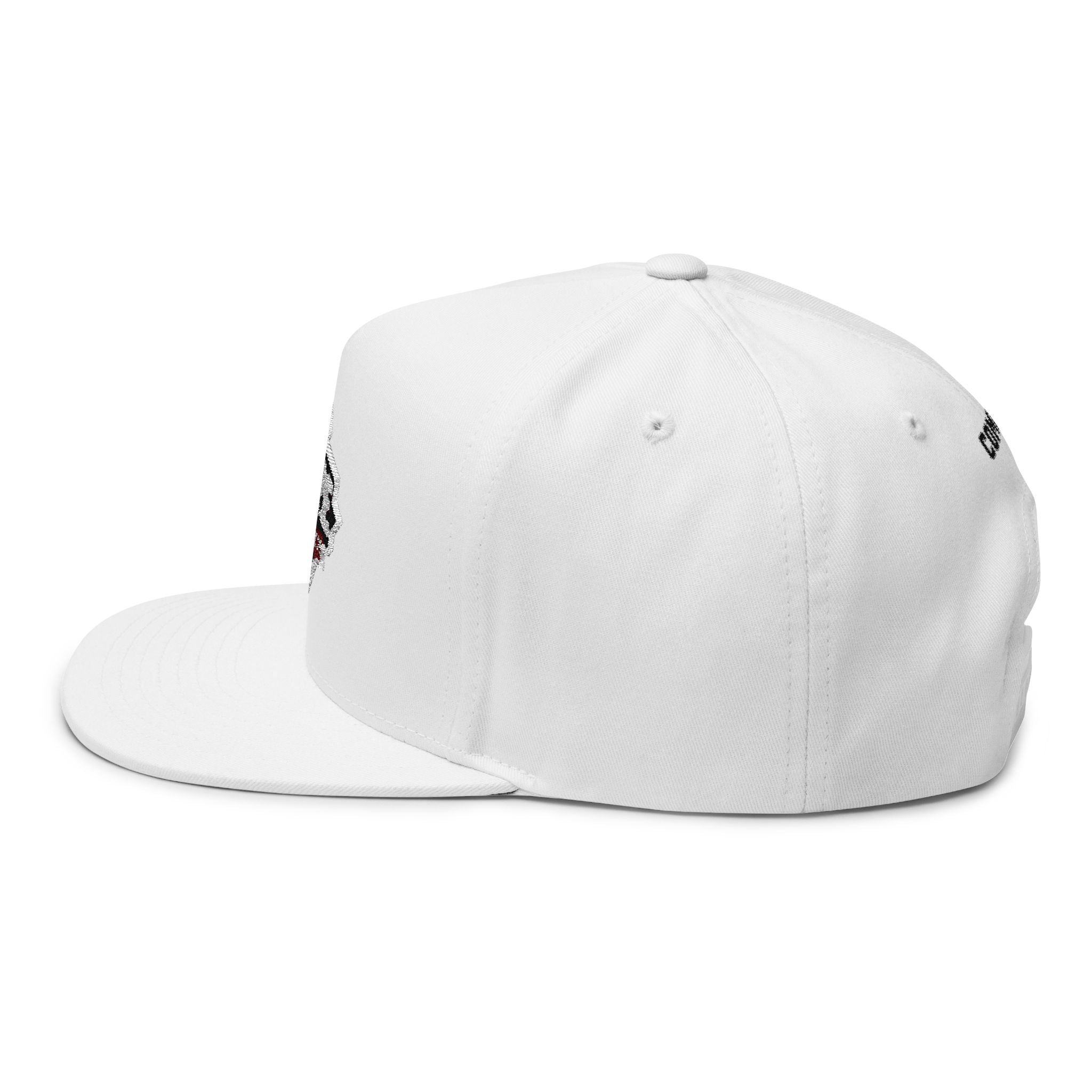 Flat Bill Cap - N.O.P.E Athletics, Athletic Hat for Sports, Motivational Gift, Trendy Apparel, Outdoor Activities, Compete