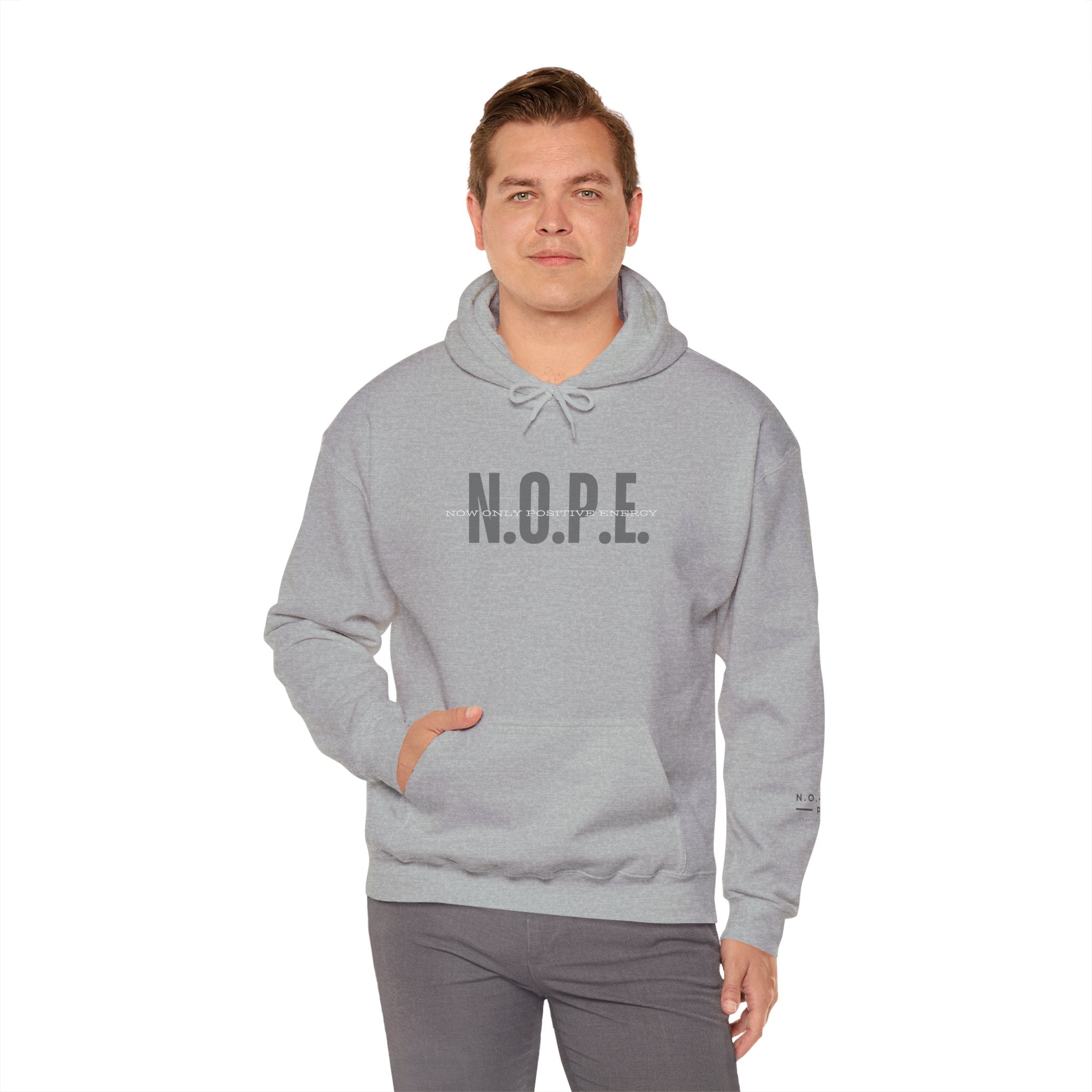 N.O.P.E. Classic Hooded Sweatshirt — Bold Statement Hoodie