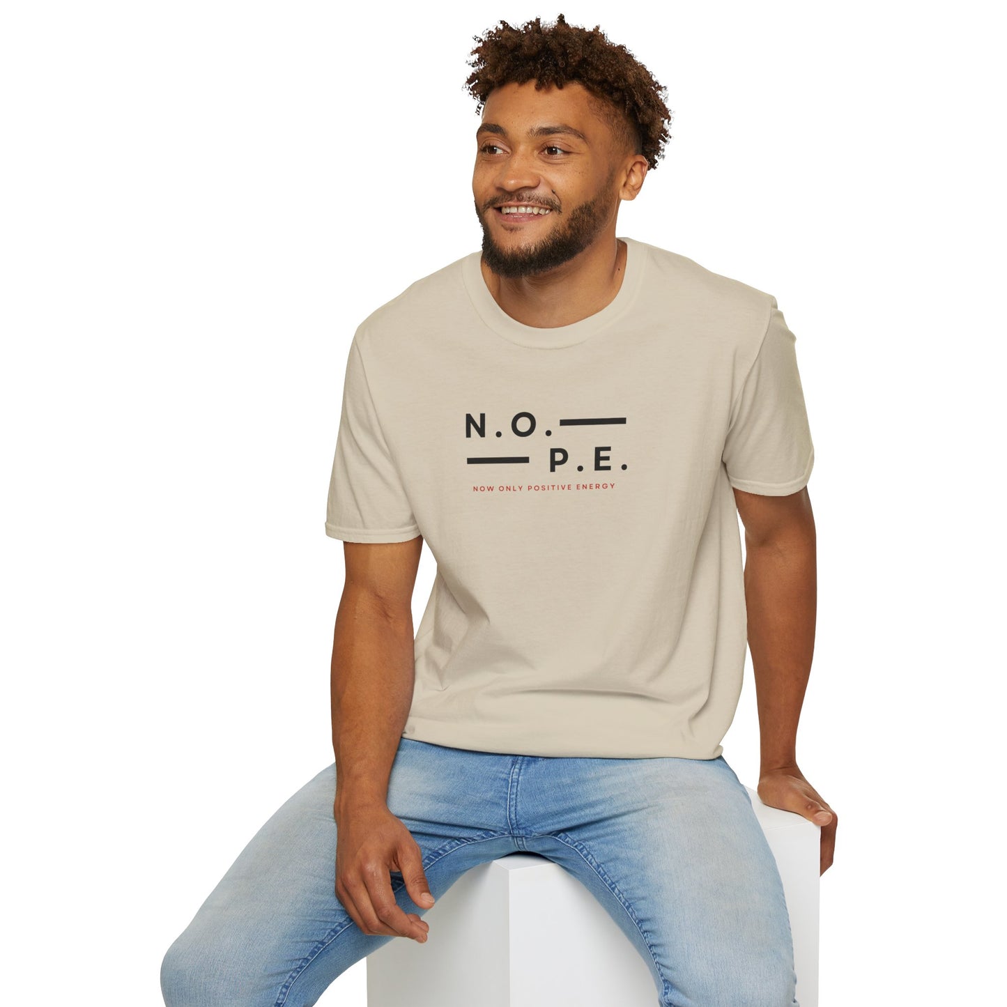 Positive Energy Unisex T-Shirt - N.O.P.E. Design