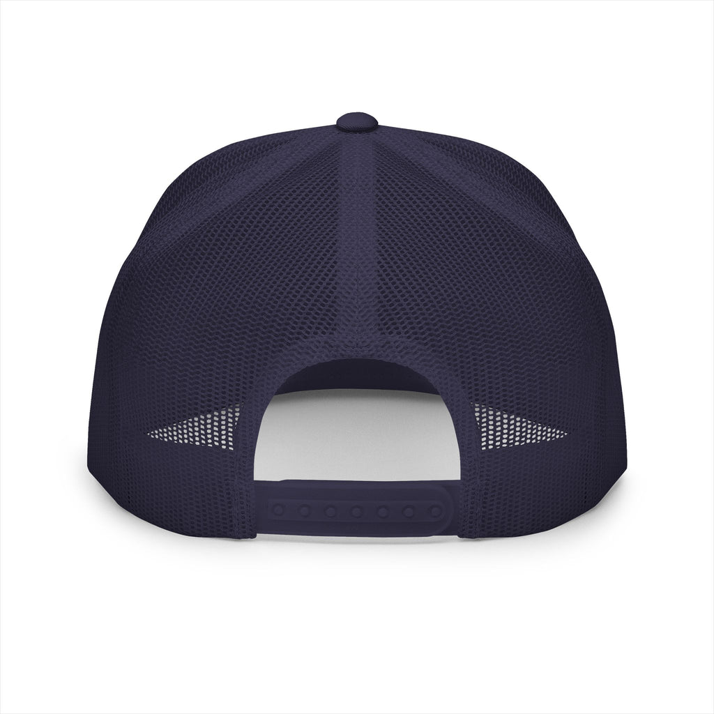 Embroidered 5 Panel Trucker Cap - Positive Energy Vibe Hat
