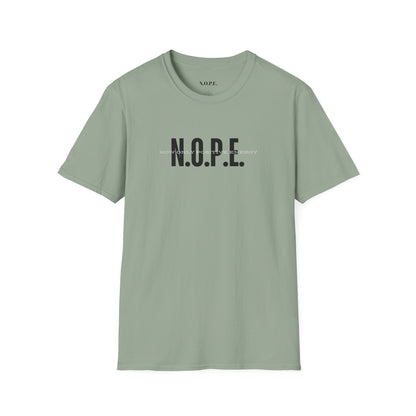 Unisex Softstyle T-Shirt - 'N.O.P.E.' Casual Tee for Everyday Comfort