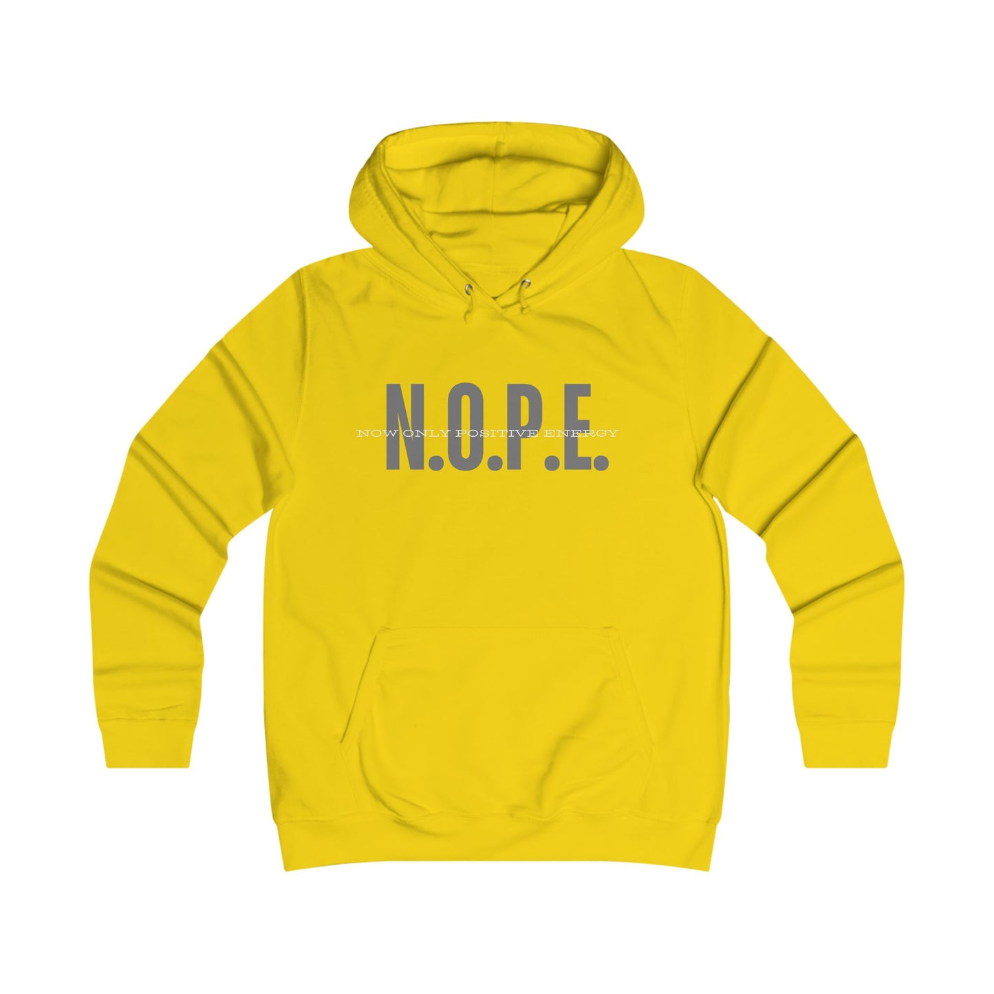 NOPE College Hoodie — Women's Casual Campus Pullover