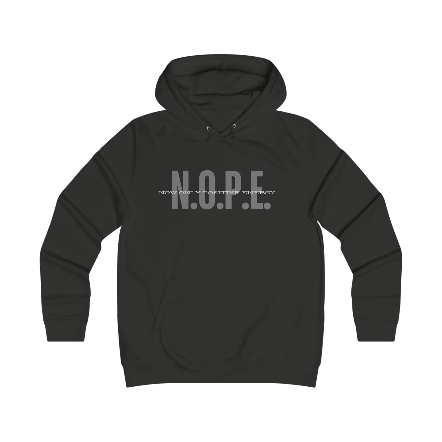 NOPE College Hoodie — Women's Casual Campus Pullover