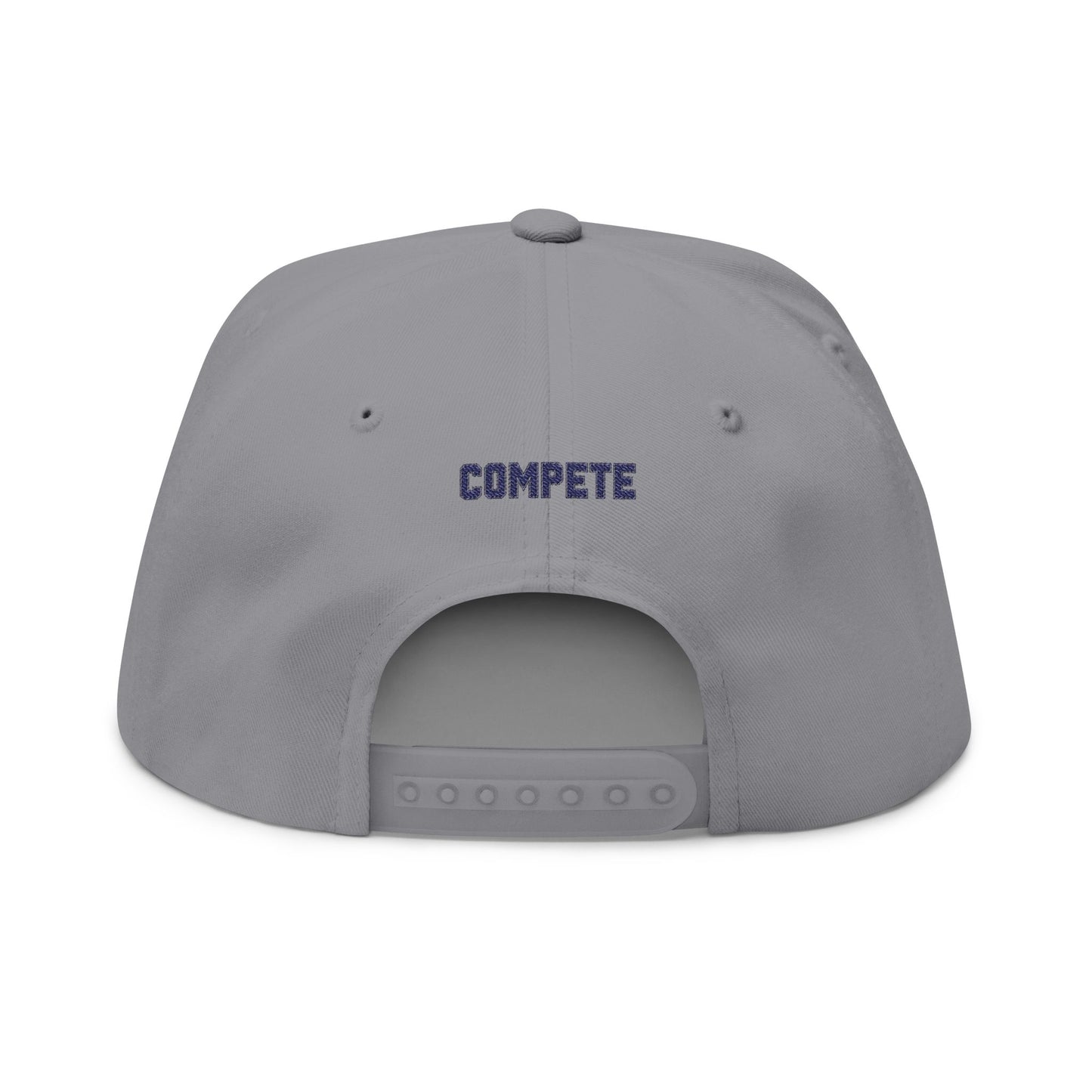 N.O.P.E.  Athletics Flat Bill Cap, Trendy Snapback Hat, Cool Cap for Sports Lovers, Gift for Athletes, Casual Streetwear