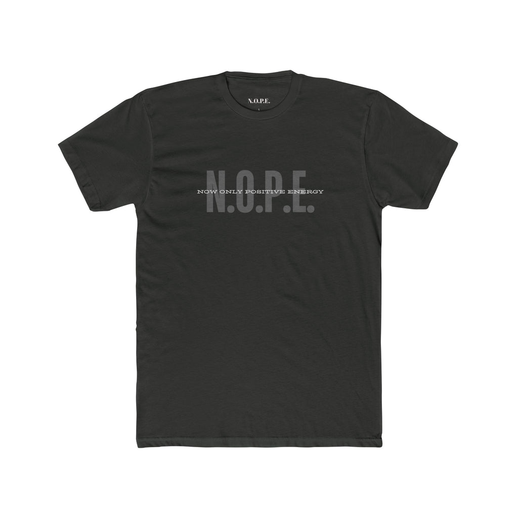 Minimalist 'you are so loved' Crew Tee — White Cotton