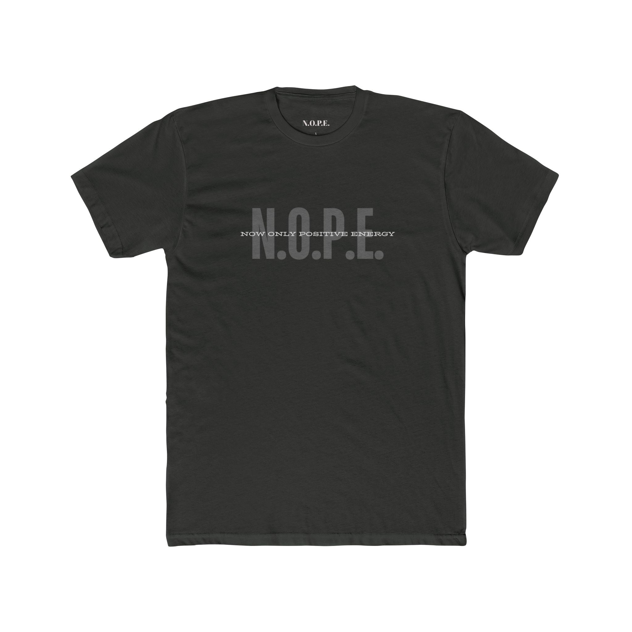 Minimalist 'you are so loved' Crew Tee — White Cotton